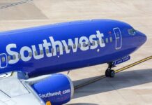 Southwest Airlines airplane on the tarmac