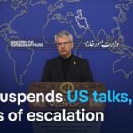 Iran Teases Closure — Markets Brace Iran suspends US talks, warns of wider escalation as Israel targets Lebanon's Tyre | DW News