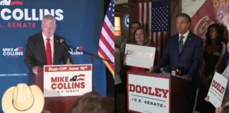 2026 Georgia Election: Collins, Dooley in runoff for U.S. Senate Republican nomination