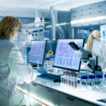 The Pro-Life Movement Just Gained Ground Scientists working at computers and microscopes in a modern laboratory