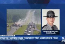 DEADLY FIERY CRASH | Construction workers pulled PA trooper out from under tractor-trailer, polic...