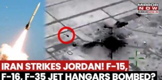 Iran Bombs US' Million-Dollar Jet Hangars In Jordan? IRGC Claims Strike On F-15, F-16 & F-35 Shelter