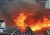 Terrifying Moment Wildfire Races Toward Family Home in Spain 🔥🏠
