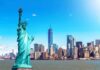 Statue of Liberty with New York City skyline