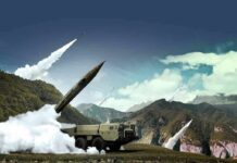 90% Drop—But What’s Still Aimed? mobile missile launcher firing in mountain landscape