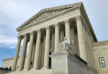 Supreme Court Reshapes Presidential Power United States Supreme Court building with columns and statue