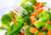 mixed vegetables with broccoli and carrots on a plate
