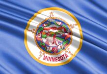 Fraud Explodes—Now Comes the Finger-Pointing Minnesota state flag with detailed seal on blue field