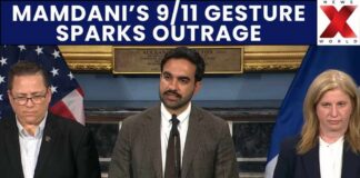 NYC Mayor Mamdani Faces Backlash Over 9/11 Ceremony Pen Handover | NewsX World
