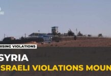 Israel steps up raids in southern Syria: Monitor records 267 Israeli violations in August