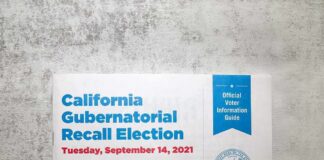 Official voter information guide for California recall election
