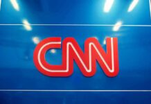 CNN logo on a blue background